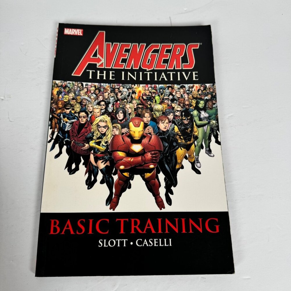 Marvel Avengers The Initiative Basic Training TPB 2007 Graphic Novel‎